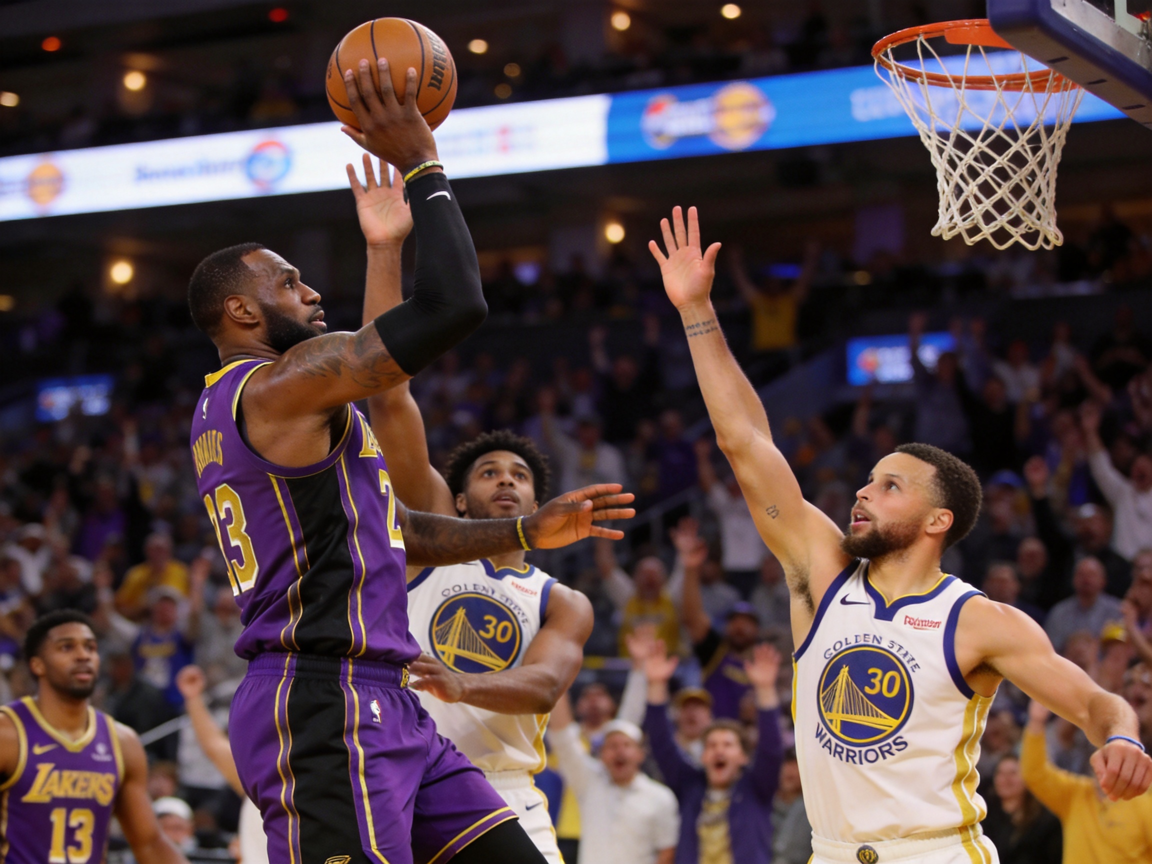 HB火博集锦:NBA湖人胜勇士